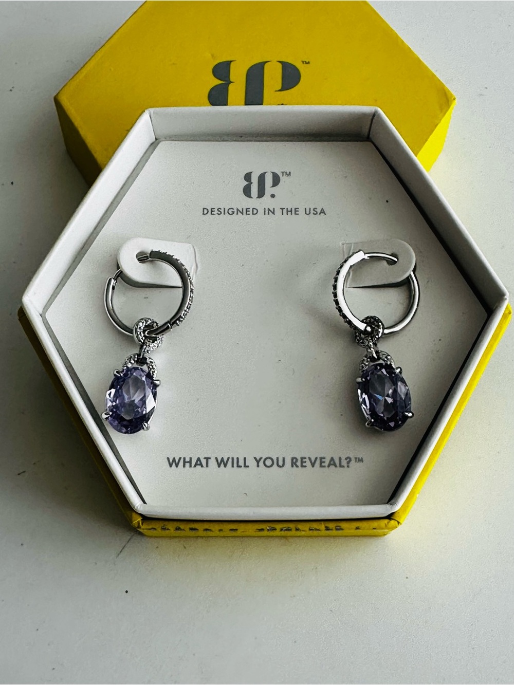 NIB Bomb Party “My Silence Speaks” earrings ER22038